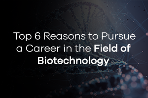 Top 6 Reasons to Pursue a Career in the Field of Biotechnology