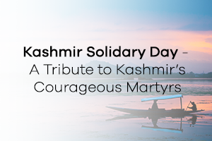 Kashmir Solidarity Day - A Tribute to Kashmir's Courageous Martyrs